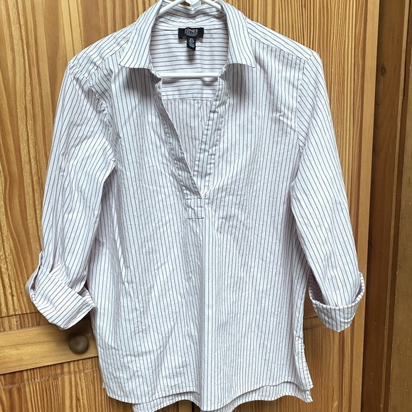 Jones New York Tops - Jones New York tunic stripes